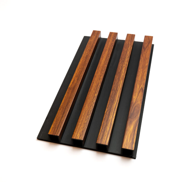 Panele 3D | Wood & Black AW-012